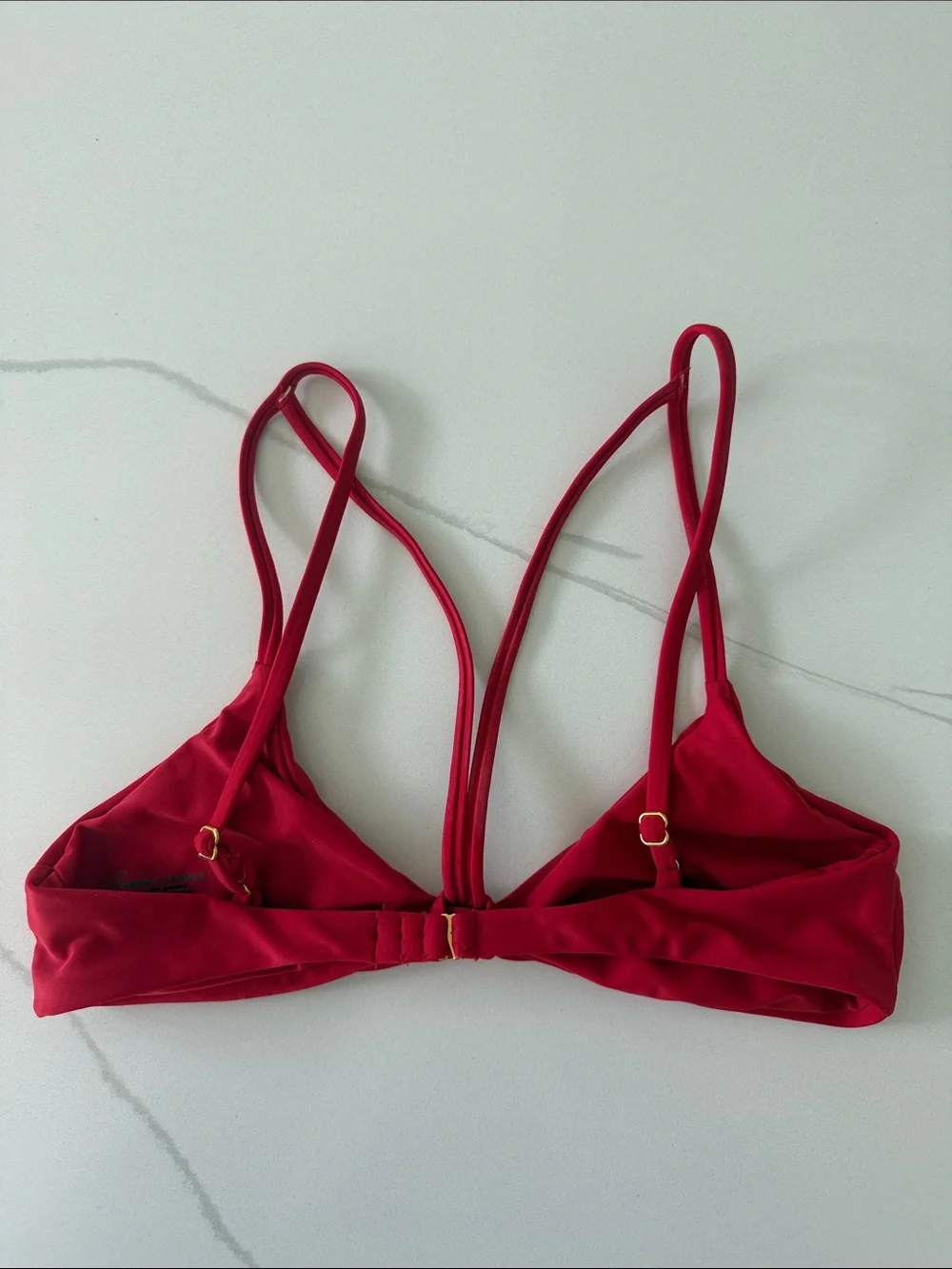 Lovers + Friends red bikini top - Picture 4 of 5